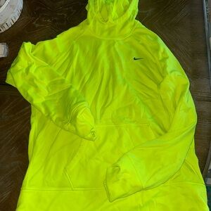Nike Neon Yellow Hoodie Jacket